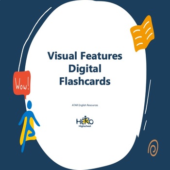 Preview of Visual Image Flashcards (digital) ATAR English