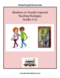 Visual Impairment or Blindness Teaching Strategies w/ Braille