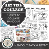 Middle, High School Art Techniques: How to Collage Tips Pr