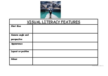 visual literacy activity for multi media lesson by classity class au