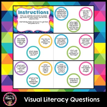 Preview of Visual Literacy Questions