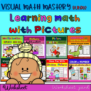 Preview of Visual Math Mastery Bundle: Adventures in Arithmetic, Learning math with picture