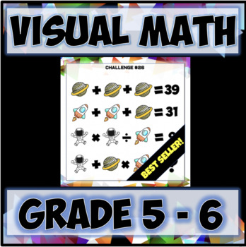 Preview of Order of Operations - Visual Maths Puzzles - Grade 5-6