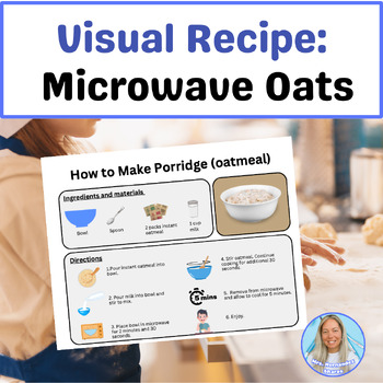 Preview of Visual Microwave Oats Recipe