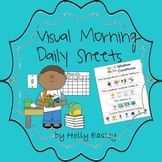 Visual Morning Daily Sheets