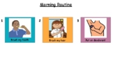 Visual Morning Routine - AUTISTIC SUPPORT/SPECIAL EDUCATION