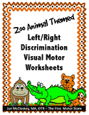 Visual Motor:  Left and Right Worksheets