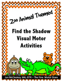 Visual Motor:  Match the Shadow Worksheets and Card Sort Game