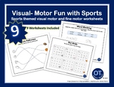 Visual Motor Sports Themed Worksheet Packet