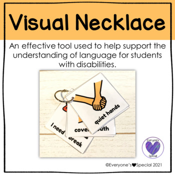 Visual Necklace for Children with Autism – The Autism Helper