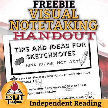 Preview of Visual Notetaking Students Handout FREEBIE for Sketchnotes