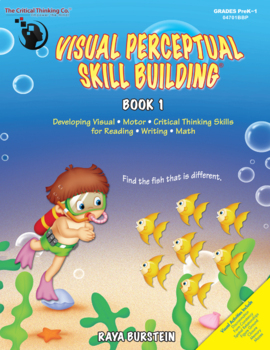 Preview of Visual Perceptual Skill Building® Book 1 eBook for PreKindergarten-1st Grade