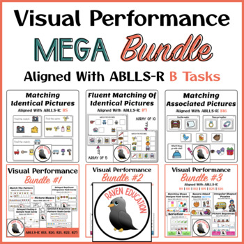 Preview of Visual Performance MEGA BUNDLE (Aligned With ABLLS-R B Tasks)