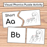 Visual Phonics Puzzle Activity