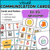 Visual Picture Cue Cards, ESL Vocabulary, ELL Newcomers Cl