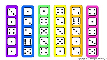 Preview of Visual Processing Dice Sample PPT