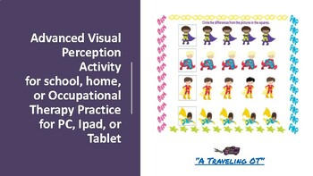 Preview of Visual Processing (VP) Superheroes