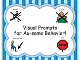 Visual Prompts for Au-Some Behavior