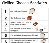 Visual Recipe- Grilled Cheese Sandwich