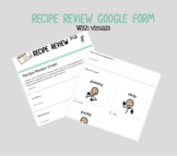 Visual Recipe Review Google Form