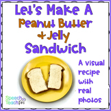 Visual Recipe for Special Education | A Peanut Butter and 