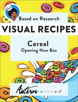 Preview of Free Visual Recipe: Cereal: for Youths with Autism/Special Ed Classroom