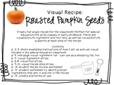 Visual Recipe for the Special Ed Classroom - Roasted Pumpk