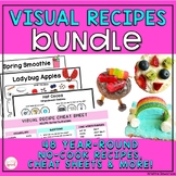 Visual Recipes BUNDLE Year Round  | Speech Therapy | Life Skills
