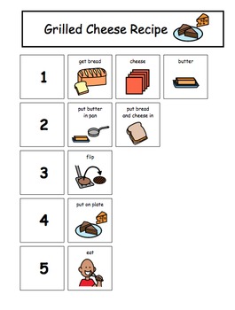 Visual Recipes for Children with Autism: Easy Dinners by The Autism Helper
