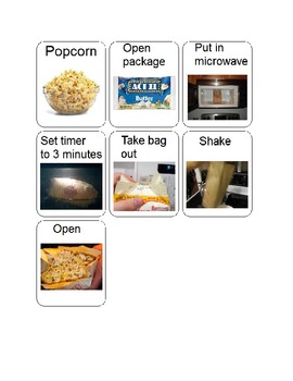 Preview of Visual Recipes for Homeschool or Special Needs