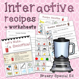 Interactive Cooking Lessons / Visual Recipes: Spaghetti + Macaroni and –  Breezy Special Ed