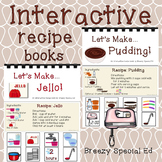 Visual Recipes for Pudding and Jello for Special Education