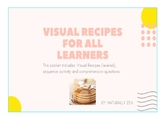 Visual Recipes for all learners: Pancakes (editable)