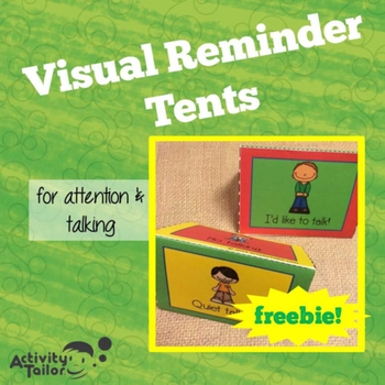 Preview of Visual Reminder Tent: talking and attention