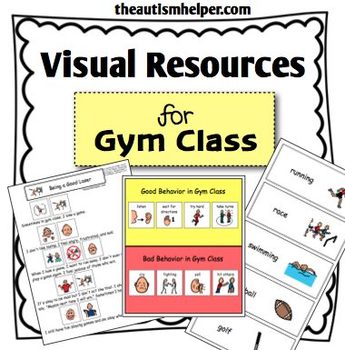 Preview of Visual Resources for Gym Class