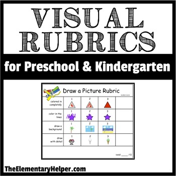 Preview of Visual Rubrics for Preschool and Kindergarten