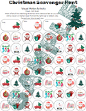 Visual Scanning Worksheet - Christmas