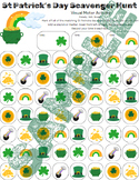 Visual Scanning Worksheet - St Patrick's Day