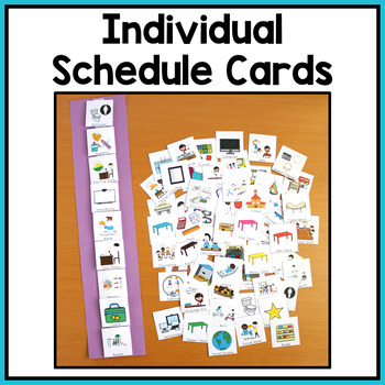 Visual Schedules for Special Education and Autism Classrooms | TpT