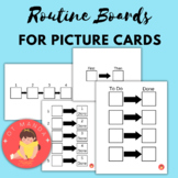 Visual Schedule Boards for Picture Cards | Daily Routine a