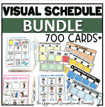 Preview of Visual Schedule Bundle