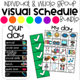 Visual Schedule BUNDLE- Individual & Whole Group
