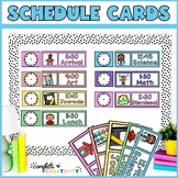 Primary Visual Schedule | Daily Schedule Cards | Editable 