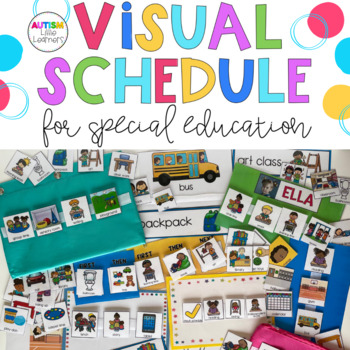 Preview of Visual Schedule For Special Education And Autism