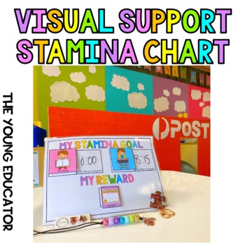 Preview of VISUAL SUPPORT FOCUS & INCENTIVE CHART / BUILD STAMINA!
