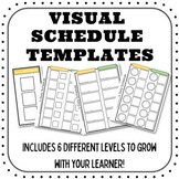 Visual Schedule Templates - 6 Levels!