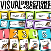 Classroom Management Visual Schedule Editable and Visual D
