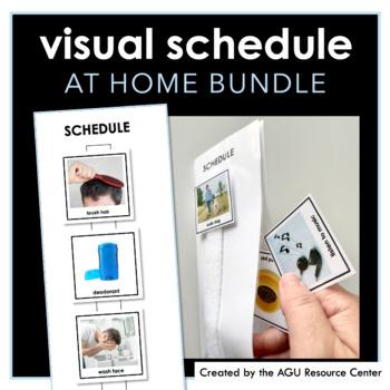 Preview of Visual Schedule at Home BUNDLE | Autism & Special Education