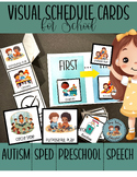 Visual Schedule for Autism, Special Education, Speech-Firs