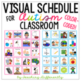 Visual Schedule for Autism and Special Education {Color-coded}